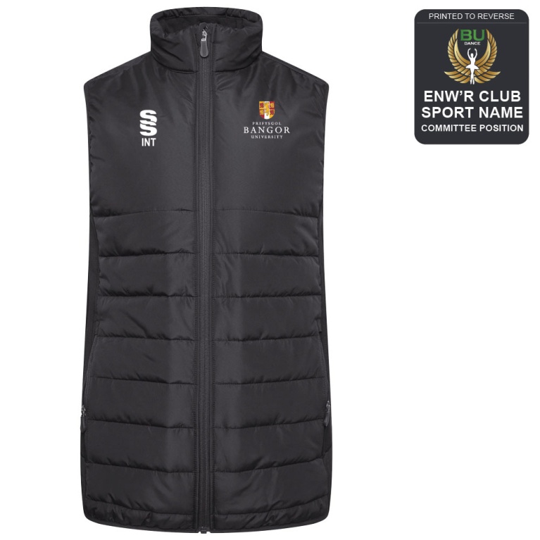 Bangor University - Dance - Active Gilet - Unisex Fit