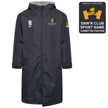 Bangor University - Powerlifting - Active Thermal Fleece Robe - Unisex Fit
