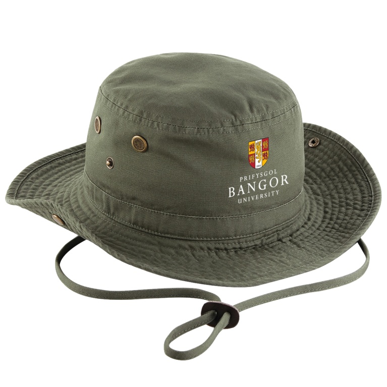 Bangor University - Outback Hat - Green