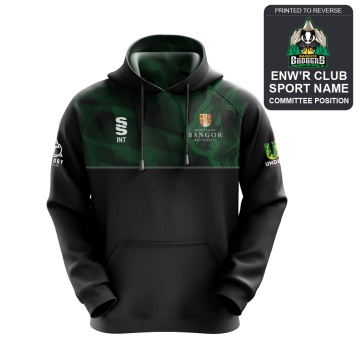Bangor University - Basketball Mens - Overhead Hoody - Unisex Fit