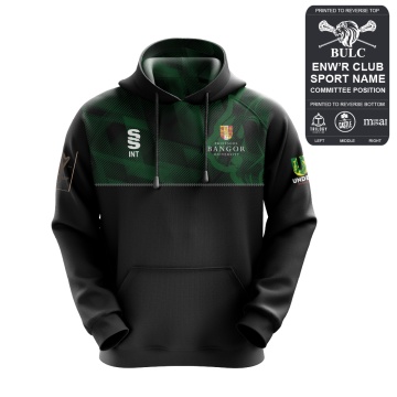 Bangor University - Lacrosse - Overhead Hoody - Unisex Fit
