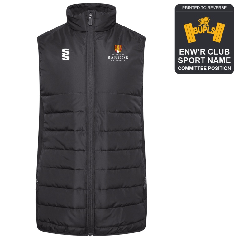 Bangor University - Powerlifting - Active Gilet - Unisex Fit