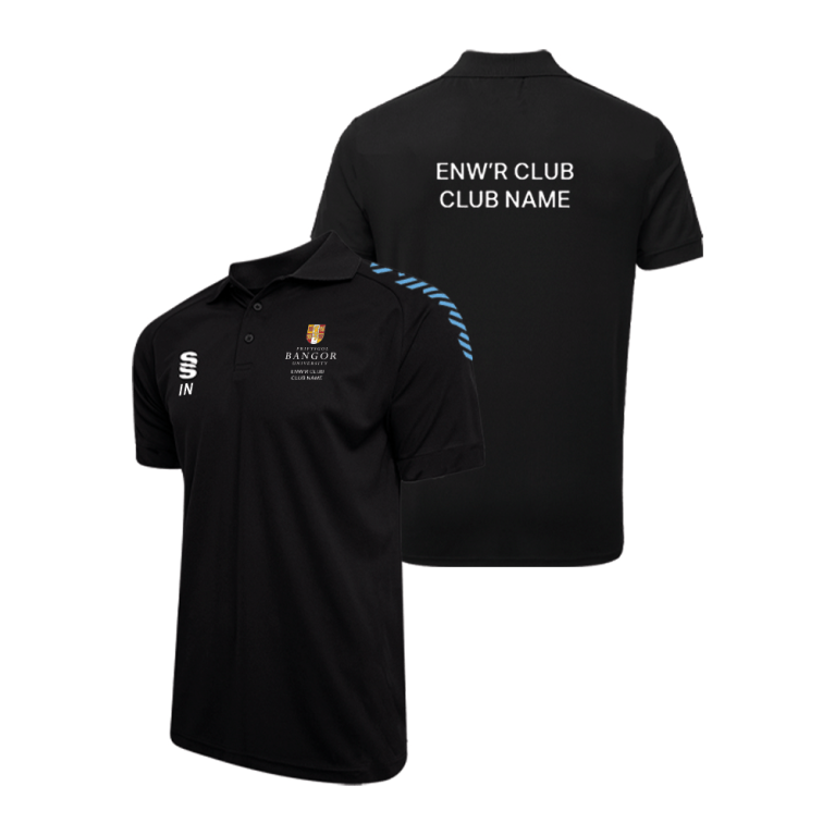 Bangor University - Psychology & Sport Science - Dual Solid Colour Polo - Unisex Fit