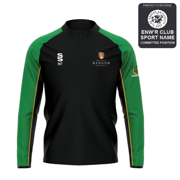 Bangor University - Judo - 1/4 Performance Top - Women's Fit