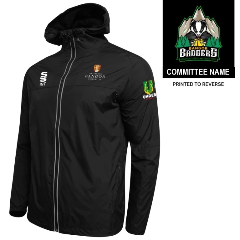 Bangor University - Men's Basketball Rain Jacket