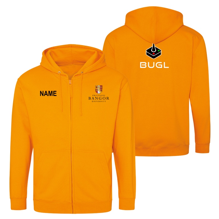 Bangor University - BUGL - 2023 Zipped Hoodie