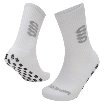 Bangor University - Quarter Gripper Sock - White