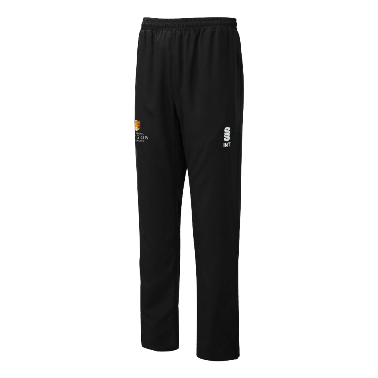 Dual Poplin Track Pant : Black